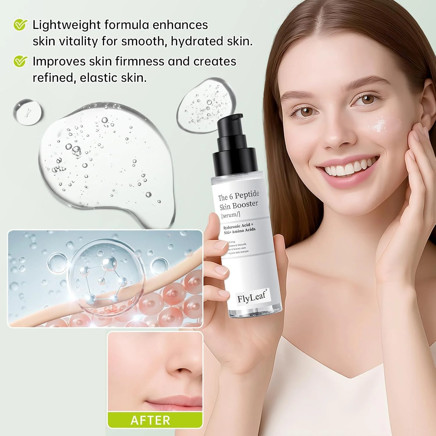 150ml Peptide Skin Booster Ton - Hyaluronic Acid Facial Serum 评论和价格
