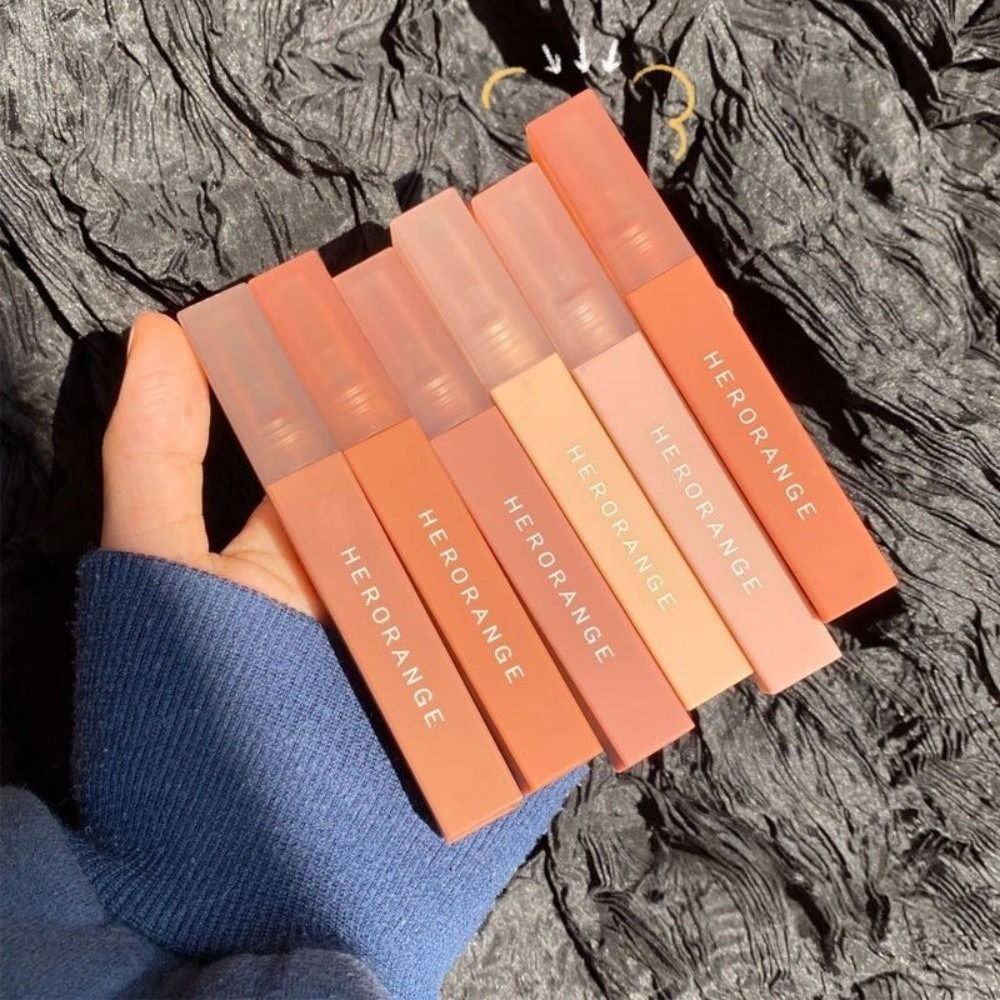 New Matte Finish Velvet Lip Gl - Matte Velvet Lip Tint Long Lasting 评论和价格