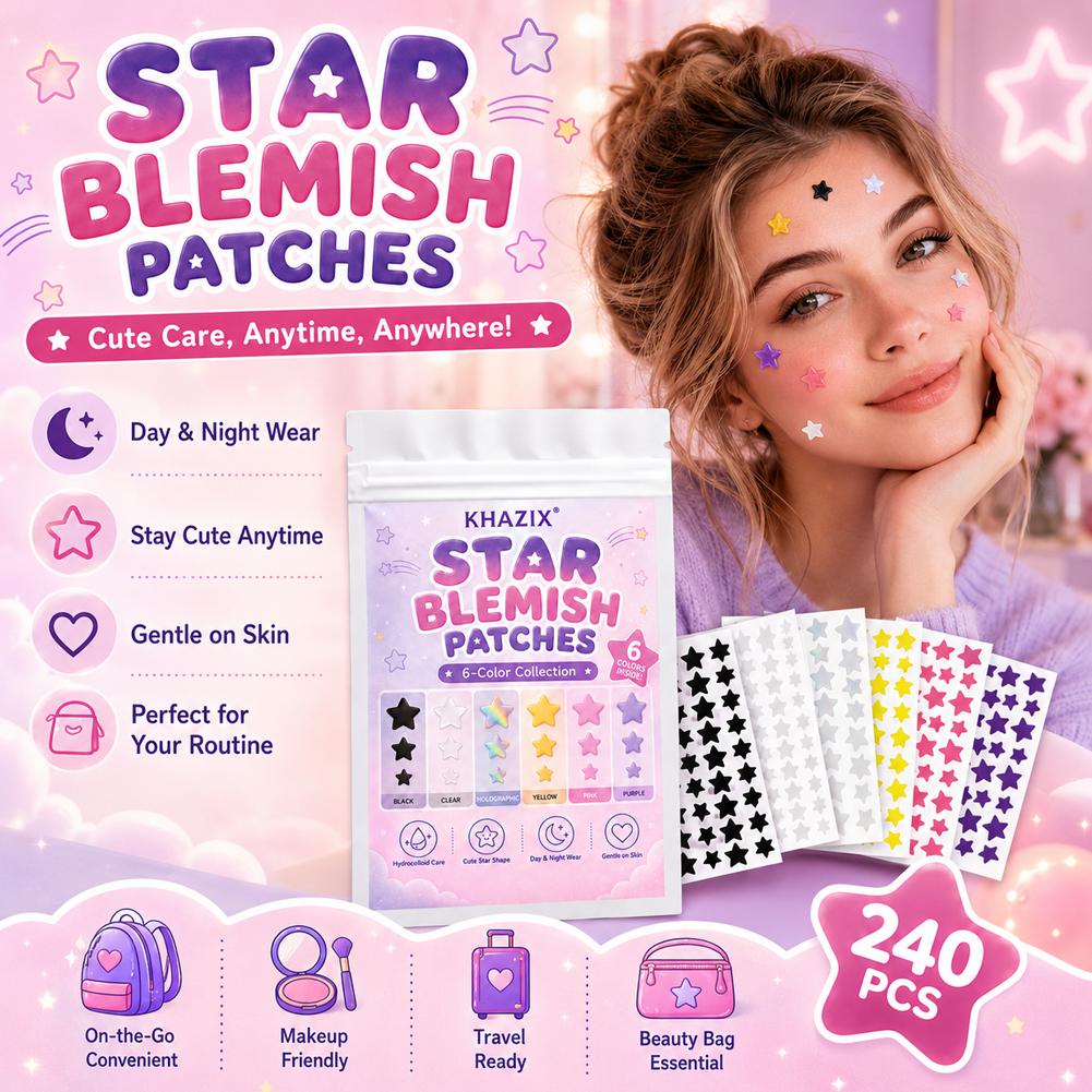 240PCS Star Pimple Patches For - Hydrocolloid Pimple Patch 评论和价格