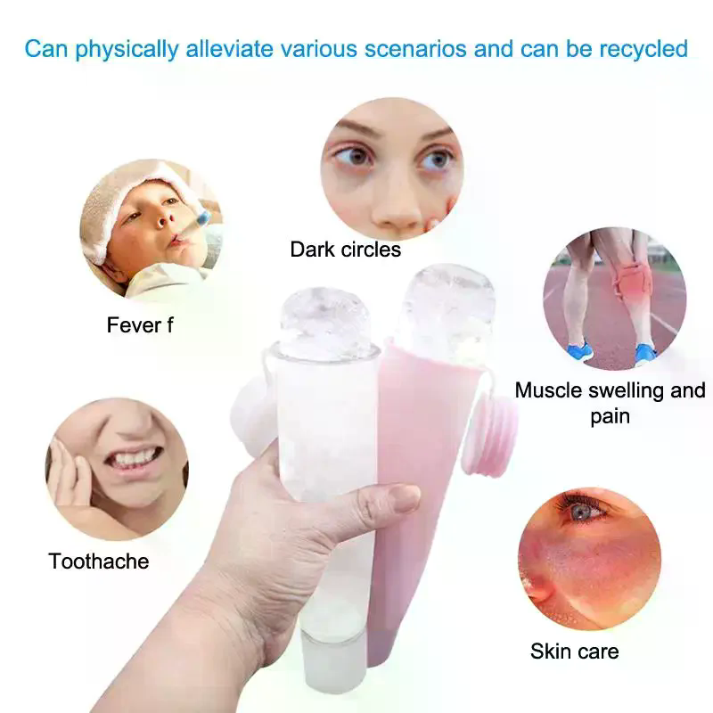 Silicone Cube Tray Shape Ice R - Face Ice Roller Puffiness 评论和价格