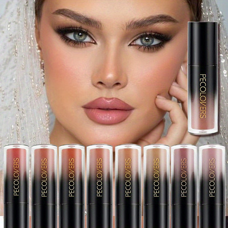Lipstick Lip Gloss Makeup Wate - Matte Velvet Lip Tint Long Lasting 评论和价格
