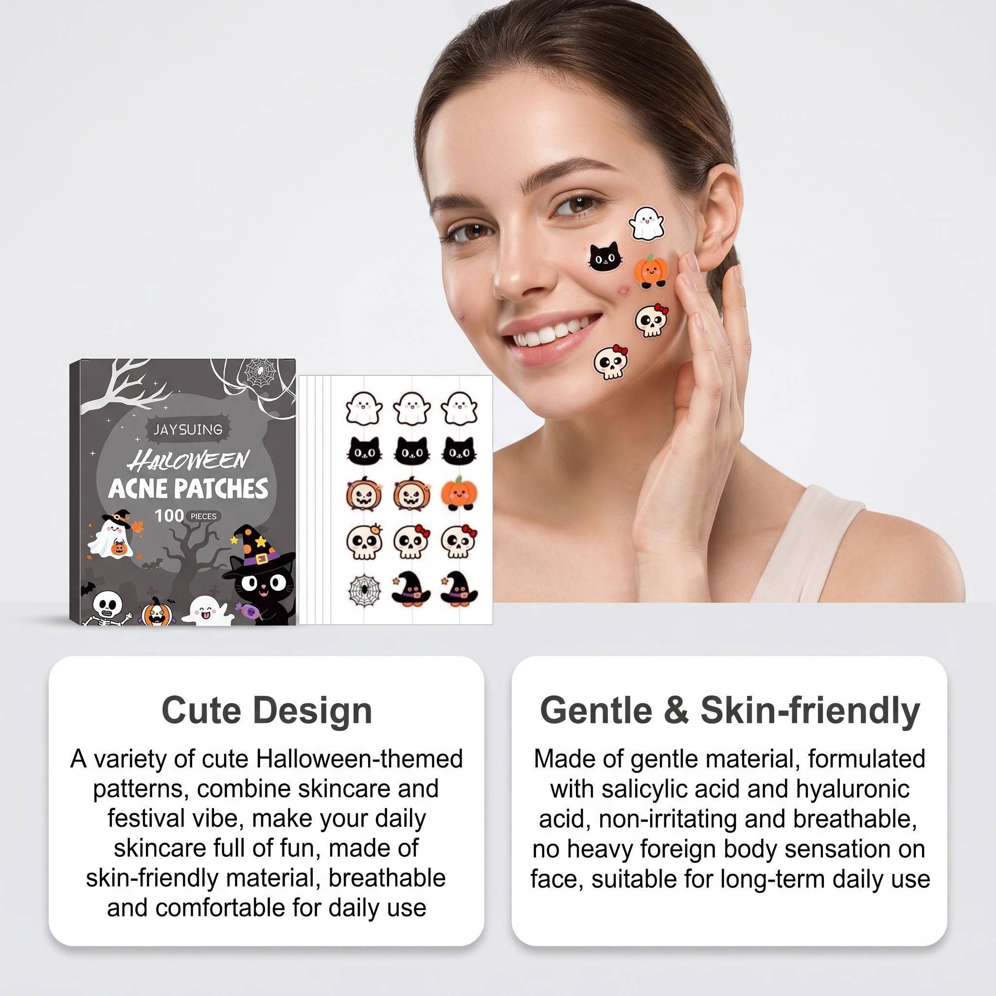 Halloween Acne Patches Salicyl - Hydrocolloid Pimple Patch 评论和价格