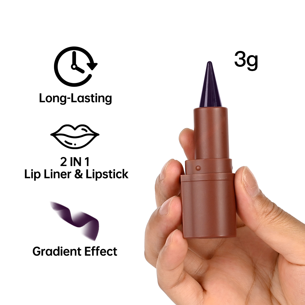 5 Shades Gradient Lip Crayon M - Matte Velvet Lip Tint Long Lasting 评论和价格