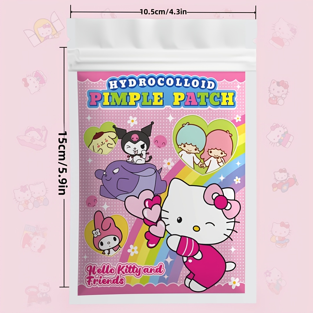 20/80PCS Sanrio Hello kitty Ca - Hydrocolloid Pimple Patch 评论和价格