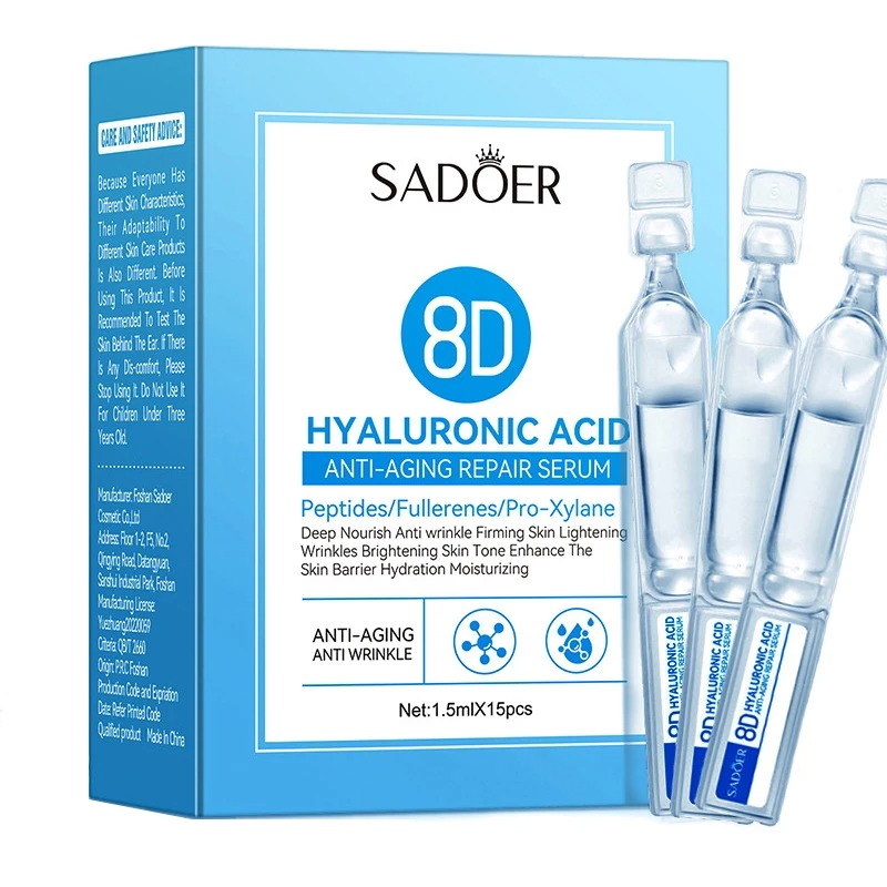 1 Box 15Pcs Hyaluronic Acid Fa - Hyaluronic Acid Facial Serum 评论和价格
