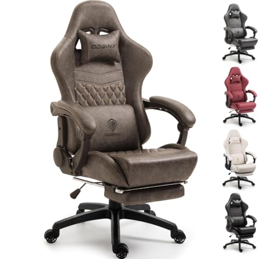 Big Tall Vintage Gaming Chair  - Massage 评论和价格