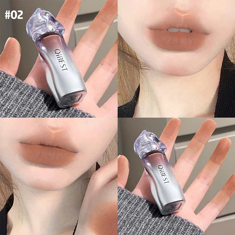 QIBEST Matte Velvet Liquid Lip - Matte Velvet Lip Tint Long Lasting 评论和价格